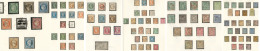 1849-1900 Nuances Et Obl Diverses, Qqs Ex (*), Tous états - Verzamelingen