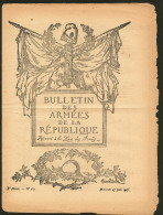 "Bulletin Des Armées De La République". Journal N°252 Du Mercredi 17 Juin 1917, Afft N°137 Obl Tr& - Non Classificati