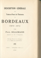 Emission De Bordeaux Par P. Dillemann, éd. Yvert 1929, Relié Tranche Cuir. - TB - Zonder Classificatie