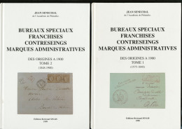 Bureaux Spéciaux, Franchises, Contreseings Et Marques Administratives Des Origines à 1900, Par J. S&eacute - Zonder Classificatie