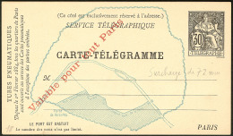 Type Chaplain. No B5, Carte Télégramme, Neuve. - TB - Andere & Zonder Classificatie
