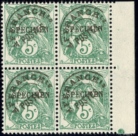 SPECIMEN. Préoblitérés. No 84, Bloc De Quatre Bdf. - TB - Cursussen