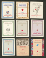 Croix-Rouge. Collection. 1953-1975, 23 Carnets. - TB - Croce Rossa