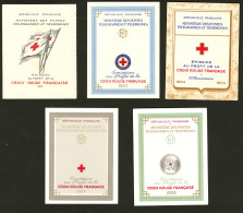 Croix-Rouge. Collection. 1953-1957, 5 Carnets. - TB - Croce Rossa