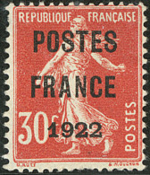 Postes France. No 38 (Maury 39). - TB - Andere & Zonder Classificatie