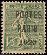 Postes Paris. No 25, Jolie Pièce. - TB - Andere & Zonder Classificatie