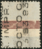 Surcharge 5 Lignes. Surcharge D'OCTO, Sans Date, Sur Bdf Interpanneaux D'un 4c Lilas-brun Sur Gris. - TB - Andere & Zonder Classificatie