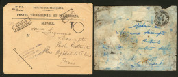 Ligne MERMOZ. 23 Mars 1938. Accidenté AMFRA Au Pic De Cinq Croix, Enveloppe Défectueuse De Casablanca Pour - 1927-1959 Postfris