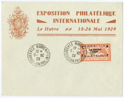 Le Havre. No 257A, Obl Cachet 26.5.29 Sur Enveloppe Illustrée. - TB - Andere & Zonder Classificatie