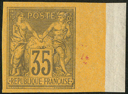 Non Dentelé. No 93, Bdf, Très Frais. - TB - 1876-1878 Sage (Type I)