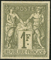 Non Dentelé. No 72. - TB - 1876-1878 Sage (Type I)