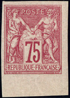 Non Dentelé. No 71, Cdf, Quasiment **, Très Frais. - TB - 1876-1878 Sage (Type I)