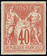 Non Dentelé. No 70. - TB - 1876-1878 Sage (Type I)