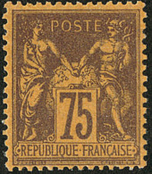 No 99, Nuance Foncée, Très Frais. - TB - 1876-1878 Sage (Type I)