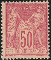 No 98, Rose, Très Frais. - TB - 1876-1878 Sage (Type I)