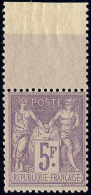 No 95, Violet Sur Lilas, Bdf, Très Frais. - TB - 1876-1878 Sage (Tipo I)