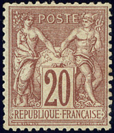 No 67, Quasiment **, Très Frais. - TB - 1876-1878 Sage (Type I)
