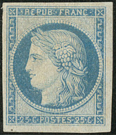 Non Dentelé. No 60If, Fortes Charnières Mais TB - 1871-1875 Cérès