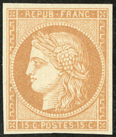 Non Dentelé. No 59, Très Frais. - TB (cote Yvert) - 1871-1875 Cérès