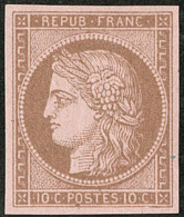 Non Dentelé. No 58, Très Frais. - TB - 1871-1875 Cérès