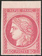 Non Dentelé. No 57, Très Frais. - TB. - R - 1871-1875 Ceres