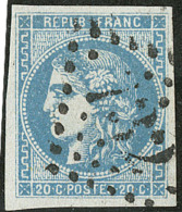 No 46Id, Bleu Outremer, Pos. 2, Jolie Pièce. - TB - 1870 Uitgave Van Bordeaux