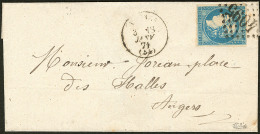 No 44I, Sur Lettre De Janv 71. - TB - 1870 Uitgave Van Bordeaux