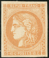 No 43IIf, Bistre Orange, Très Frais. - TB. - R - 1870 Emissione Di Bordeaux