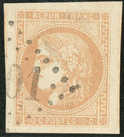 No 43II, Bistre, 4 Voisins, Belle Nuance. - TB - 1870 Emissione Di Bordeaux