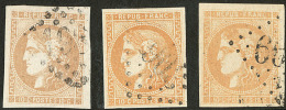 Nos 43I Pos. 9, 43II Pos. 9 Et 10. - TB - 1870 Uitgave Van Bordeaux