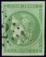 No 42IIf, Obl Gc, Ex Choisi. - TB - 1870 Uitgave Van Bordeaux