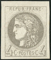 No 41IIe, Gris Très Foncé, Bdf, Superbe. - R - 1870 Emissione Di Bordeaux
