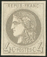 No 41IId, Gris Foncé. - TB - 1870 Emissione Di Bordeaux