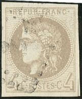 No 41IIb, Gris Jaunâtre. - TB - 1870 Emissione Di Bordeaux