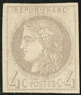 Report I. No 41I, Gris Jaunâtre, Pd Mais TB D'aspect - 1870 Uitgave Van Bordeaux