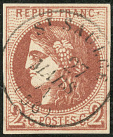 No 40IIf, Obl Cad Mars 71, Jolie Pièce. - TB - 1870 Uitgave Van Bordeaux