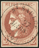 No 40IIf, Obl Cad Mars 71, Jolie Pièce. - TB - 1870 Emissione Di Bordeaux