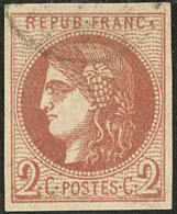 No 40IIf, Pos. 2, Obl Cad. - TB. - R - 1870 Uitgave Van Bordeaux