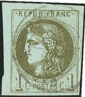 No 39III, Petit Bdf, Obl Cad, Jolie Pièce. - TB - 1870 Uitgave Van Bordeaux
