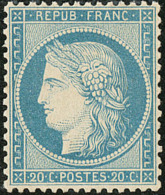 No 37, Bleu, Très Frais. - TB - 1870 Beleg Van Parijs