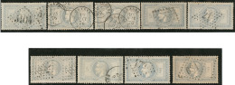 No 33 (9), Nuances, Tous états - 1863-1870 Napoleon III With Laurels