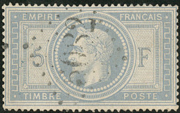 No 33, Obl Gc 5032, Pli D'angle, TB D'aspect - 1863-1870 Napoléon III Lauré