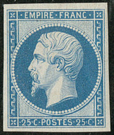 Réimpression. No 15f, Large Charnière Mais Très Frais Et TB - 1853-1860 Napoleone III