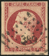 No 18a, Obl Pc 389. - TB. - R - 1853-1860 Napoleone III