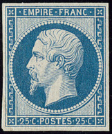 No 15, Bleu, Superbe. - RR - 1853-1860 Napoleone III