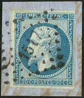 No 14IIc, Sur Support. - TB - 1853-1860 Napoléon III