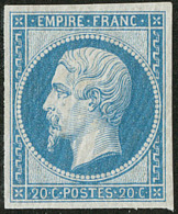 No 14II, Bleu, Très Frais. - TB - 1853-1860 Napoleon III