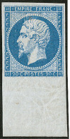 No 14I, Bleu, Bdf, Très Frais. - TB - 1853-1860 Napoleon III