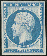 Réimpression. No 10f, Bleu, Très Frais. - TB - 1852 Louis-Napoleon