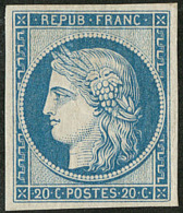 Réimpression. No 8d, Bleu, Très Frais. - TB - 1849-1850 Ceres